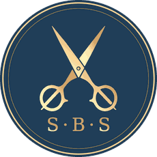 Scissors by Sandy — S·B·S barber emblem
